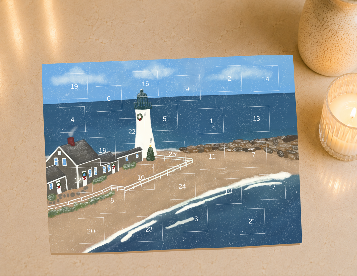 Scituate Lighthouse Advent Calendar – Coastal Christmas Countdown