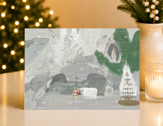 Lourdes Grotto Advent Calendar