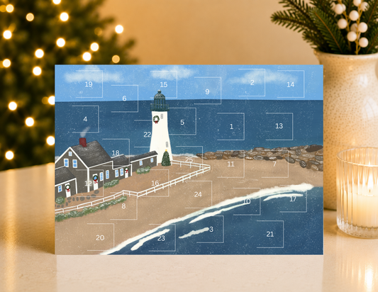 Scituate Lighthouse Advent Calendar – Coastal Christmas Countdown