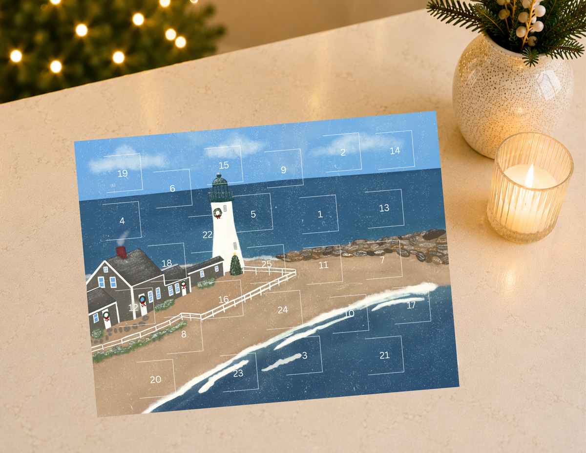 Scituate Lighthouse Advent Calendar – Coastal Christmas Countdown