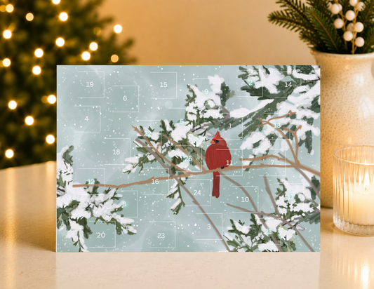 Winter Cardinal Advent Calendar