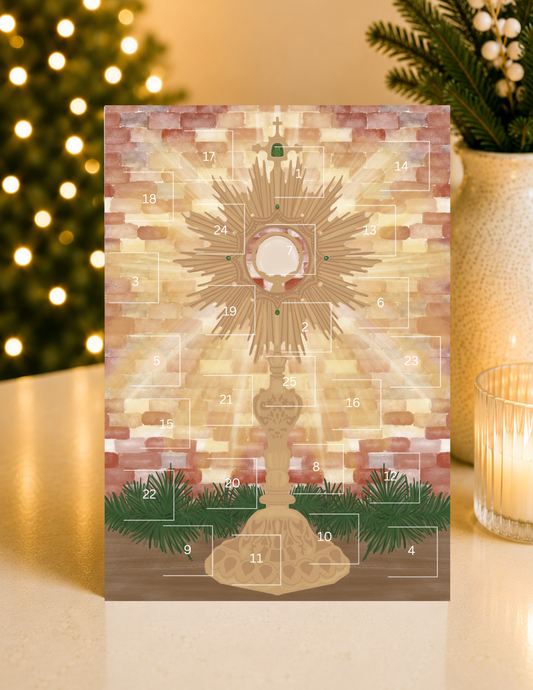 Eucharist Red Brick Advent Calendar