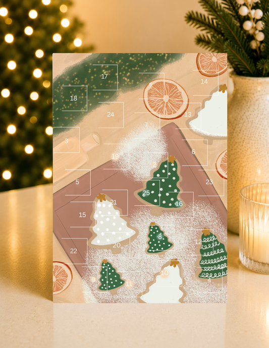 Christmas Cookies Advent Calendar